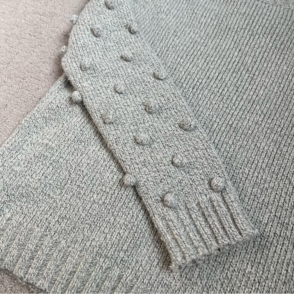 All:Row Chunky Knit Pom Pom Sweater - Picture 11 of 12